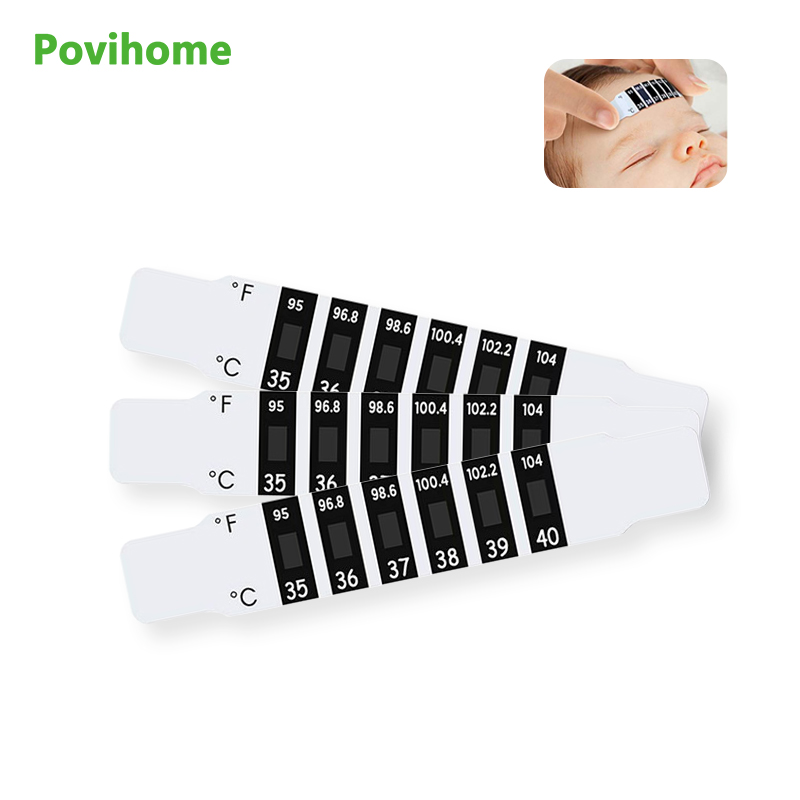 Temperature Strip Thermometer - 5 stks Kind Voorhoofd Temperatuur Meten