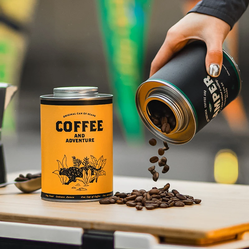 Coffee Equipment Camping - 1 stuk koffiebonen verzegelde opbergblik, draagbare
