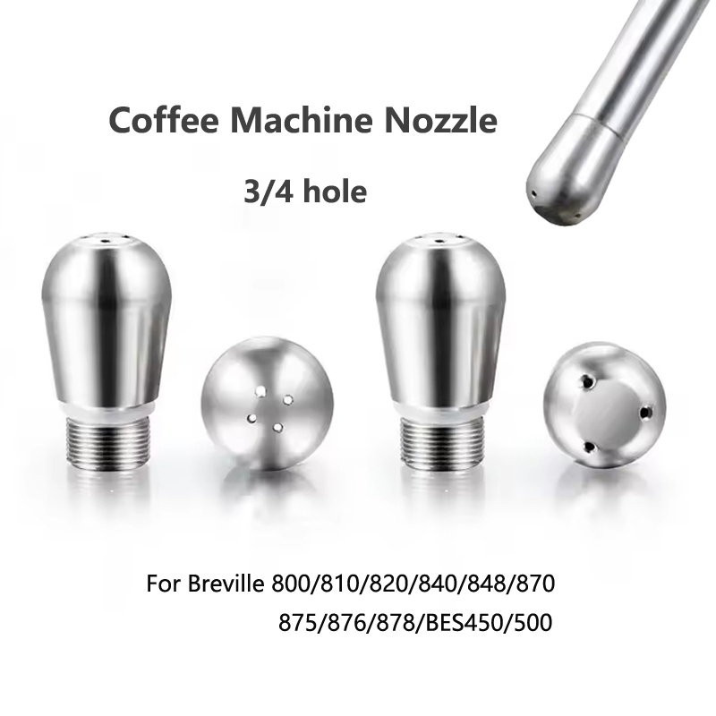 Steam Wand Tip - Koffiezetapparaat Stoommondstuk 3/4 Gat Koffiezetapparaat Stoommondstuk