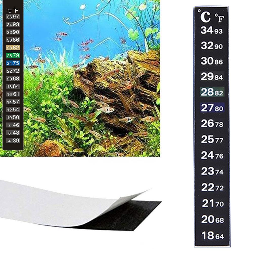 Temperature Strip Thermometer - 1 stks Digitale Aquarium Home Stick-on