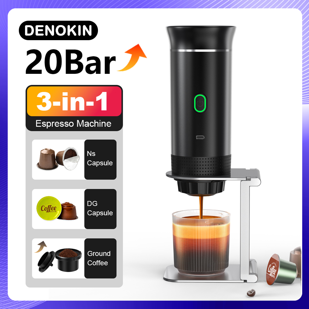 Coffee Equipment Camping - Draadloos elektrisch draagbaar espressomachine voor auto