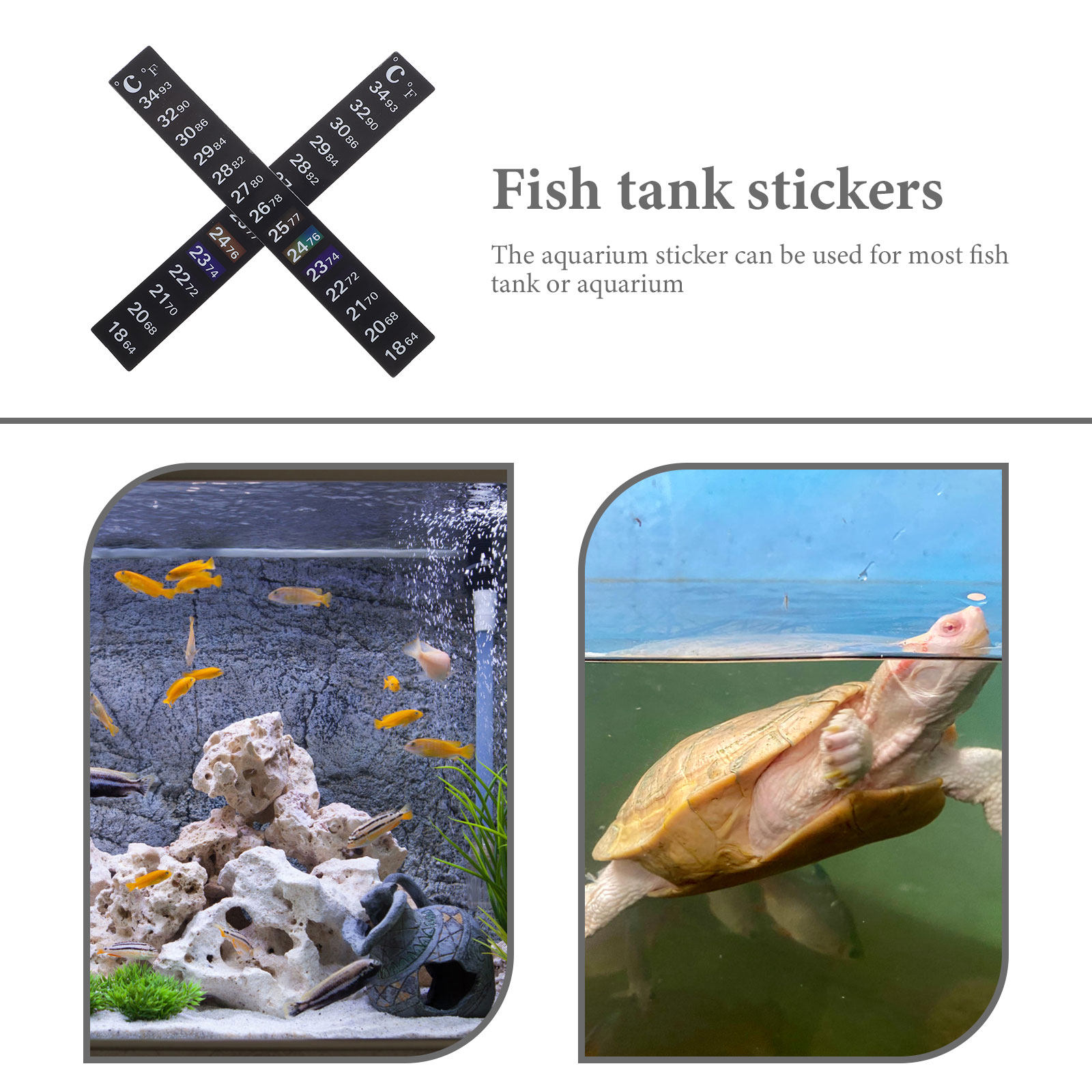 2 stuks aquariumthermometerstr - Temperature Strip Thermometer recensie en prijs