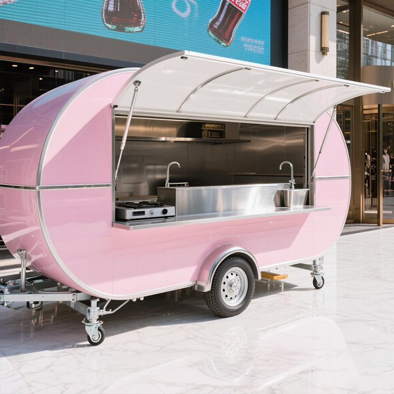 Kleine mobiele foodtrailer met - Coffee Shop Equipment Setup recensie en prijs