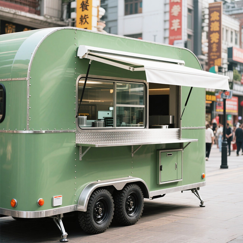 Kleine mobiele foodtrailer met - Coffee Shop Equipment Setup recensie en prijs