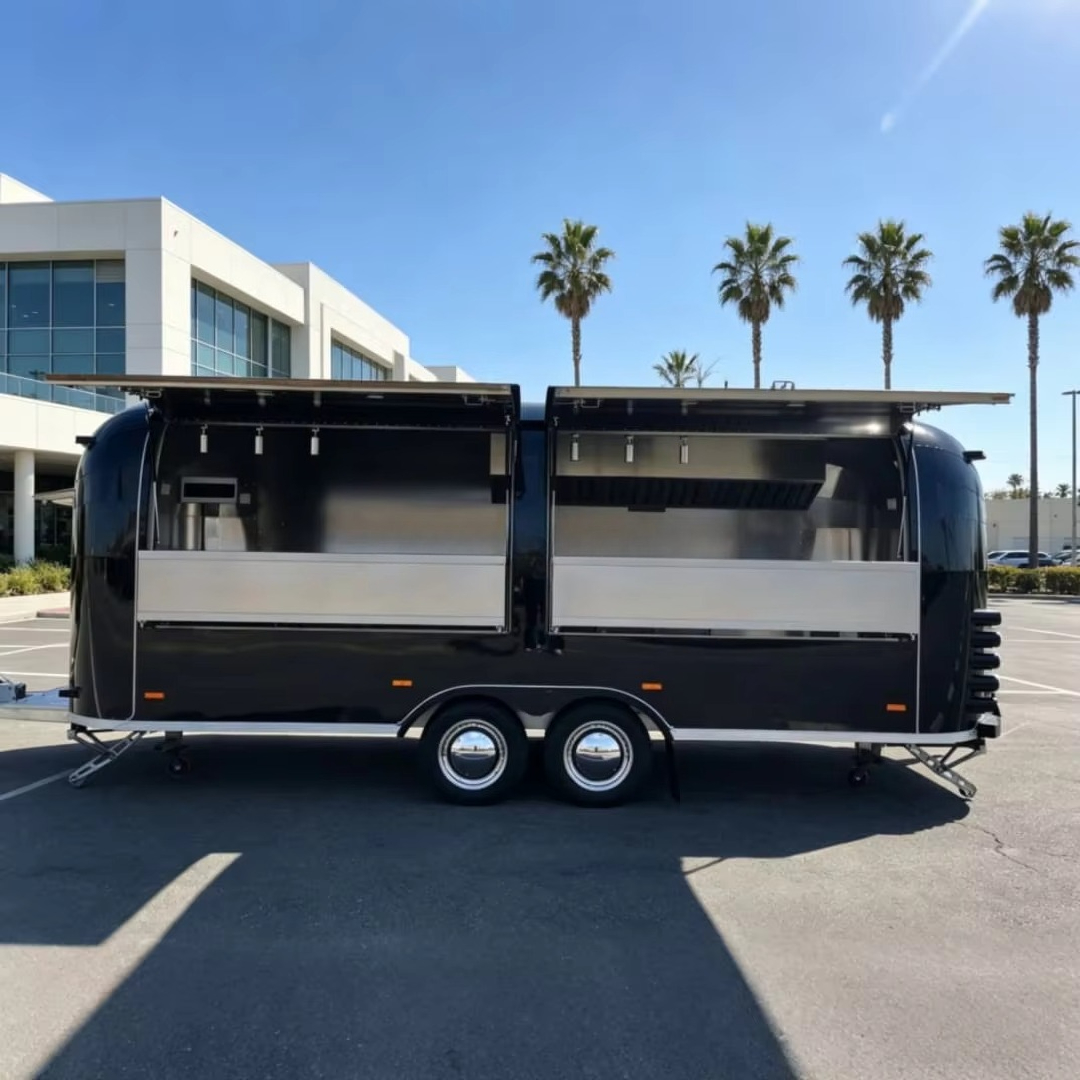 BBQ-aanhangwagen, foodtrailer, - Coffee Equipment Uk recensie en prijs
