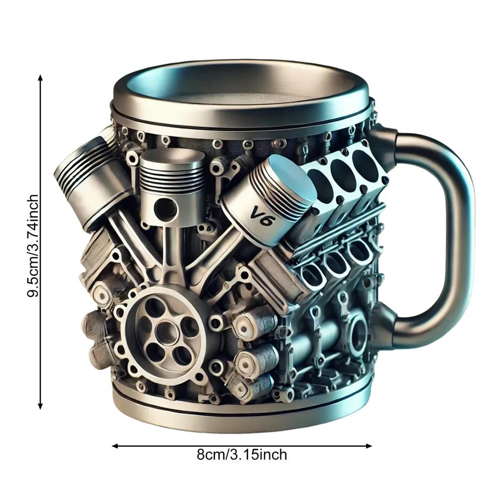 3D-motoren Ontwerp Mok Motoren - Coffee Equipment Eu recensie en prijs