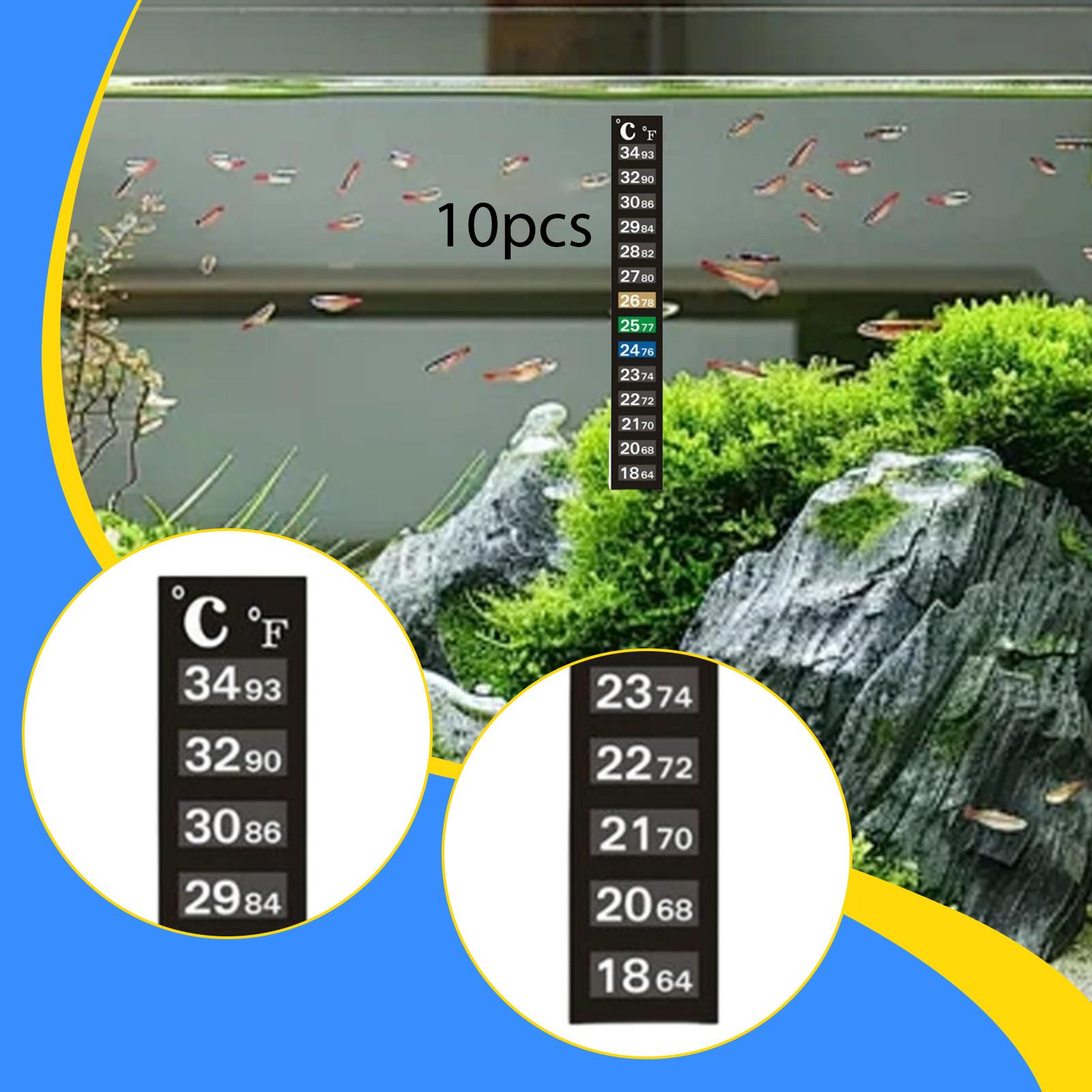 Aquariumtemperatuurteststrips  - Temperature Strip Thermometer recensie en prijs